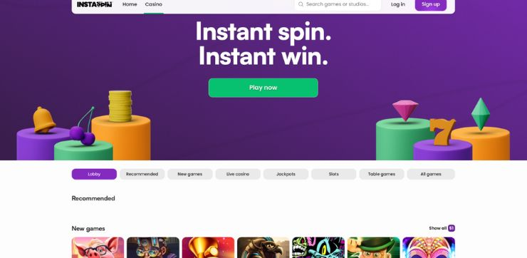 instaspin casino Gameplay
